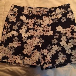 Loft floral shorts
